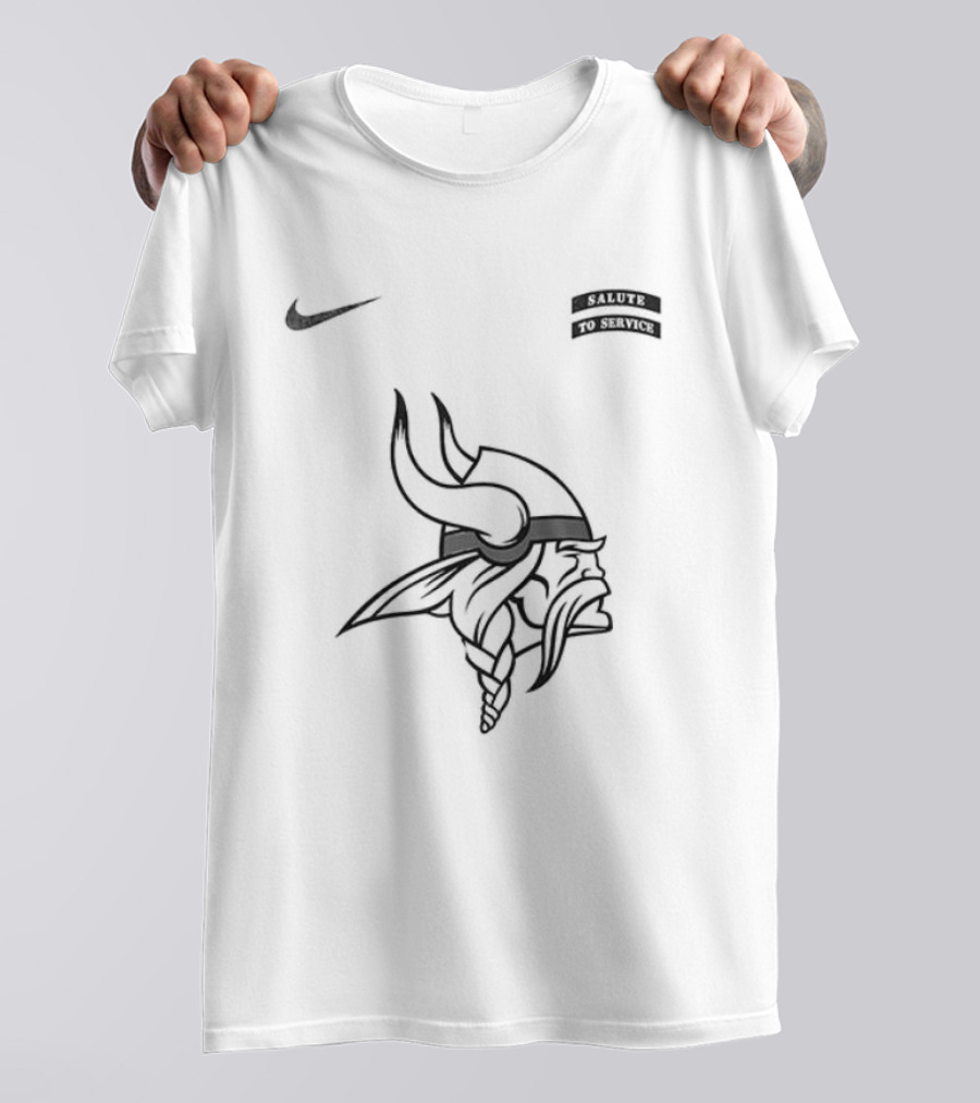 Nike Minnesota Vikings Salute To Service Camouflage NFL T-Shirt