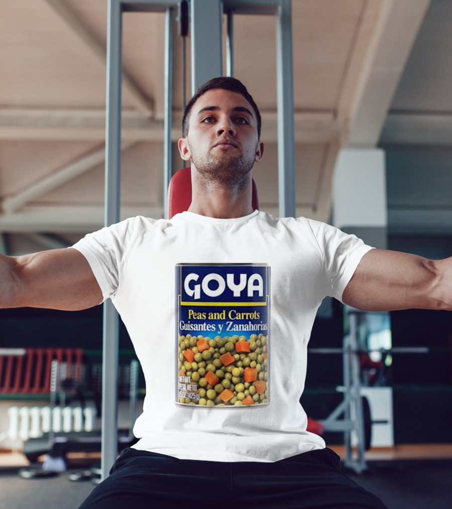 Goya Peas And Carrots Guisantes Y Zanahorias 15 Oz 425 G Canned Vegetable Mix T-Shirt