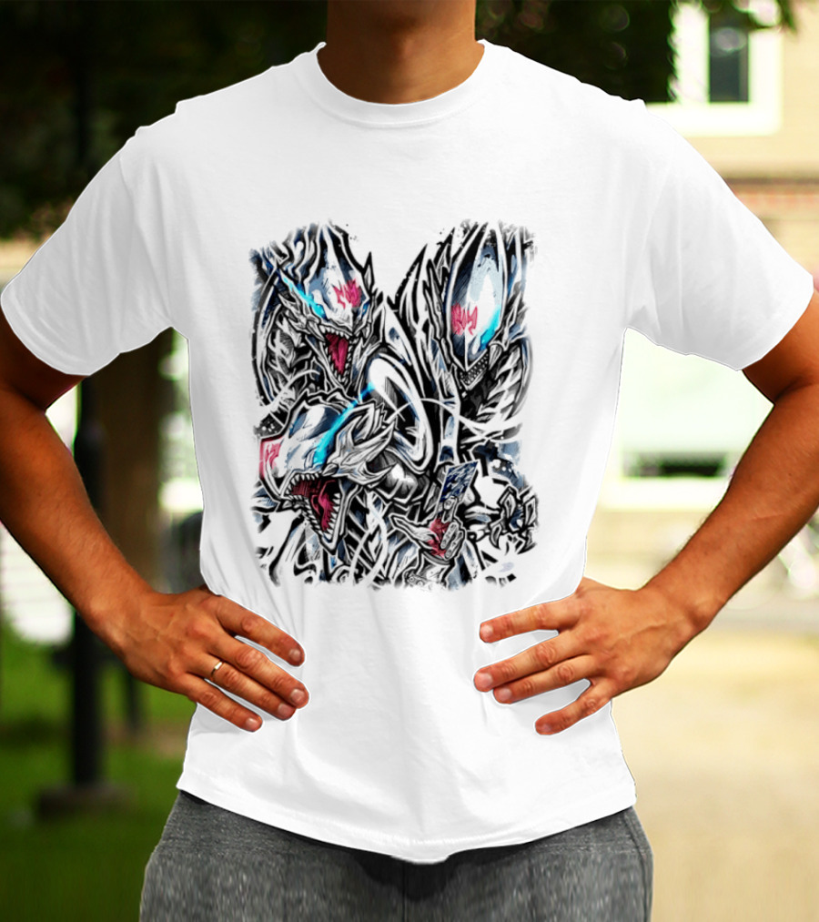 Blue Eyes White Dragon Yu Gi Oh Card Seto Kaiba Spirit Beast Tamer T-Shirt