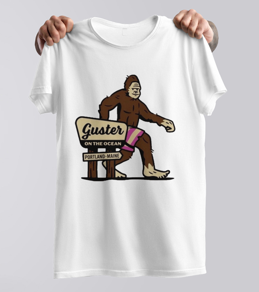 Guster On The Ocean Portland Maine Bigfoot 2026 T-Shirt