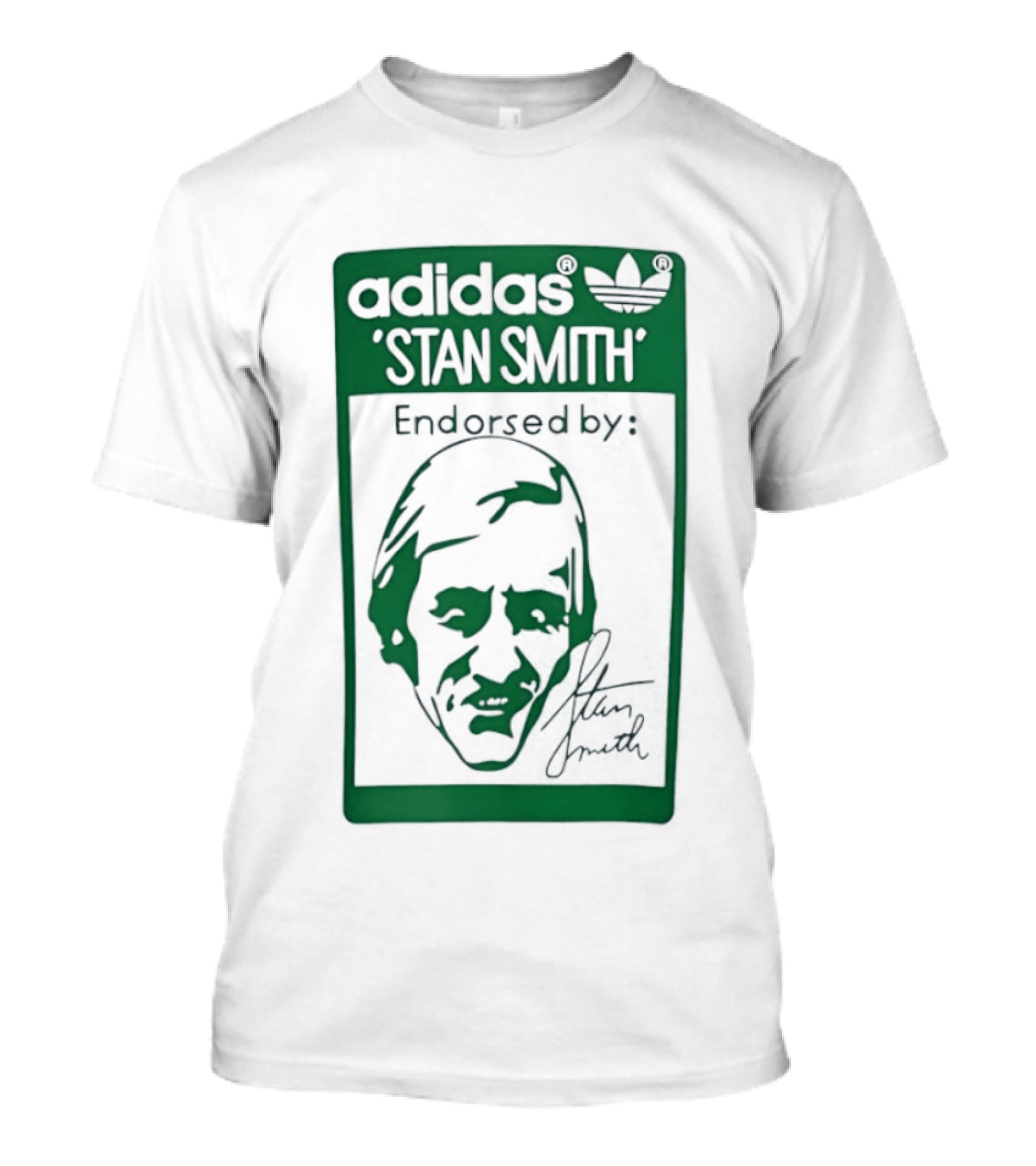 Adidas Stan Smith Endorsed Logo Green T-Shirt