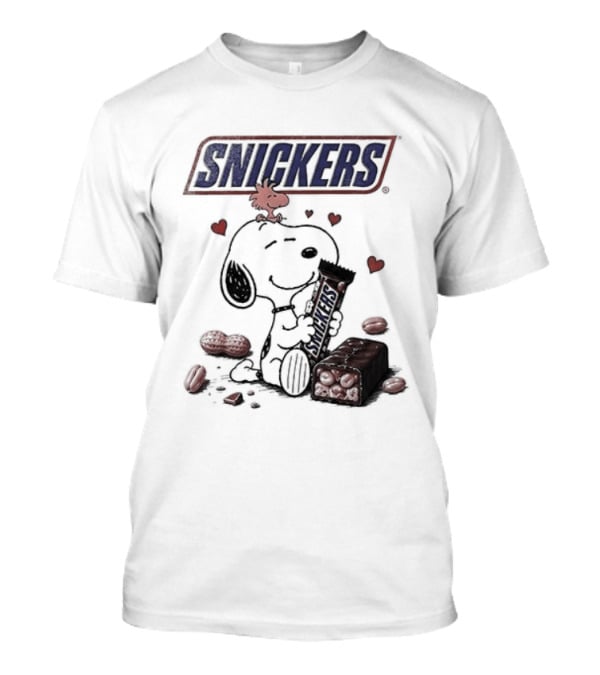 Peanuts Snoopy Woodstock Snickers You're Not You When Hungry T-Shirt