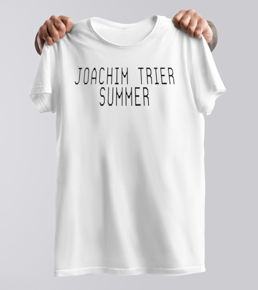 Joachim Trier Summer Norwegian Cinema Film Director T-Shirt