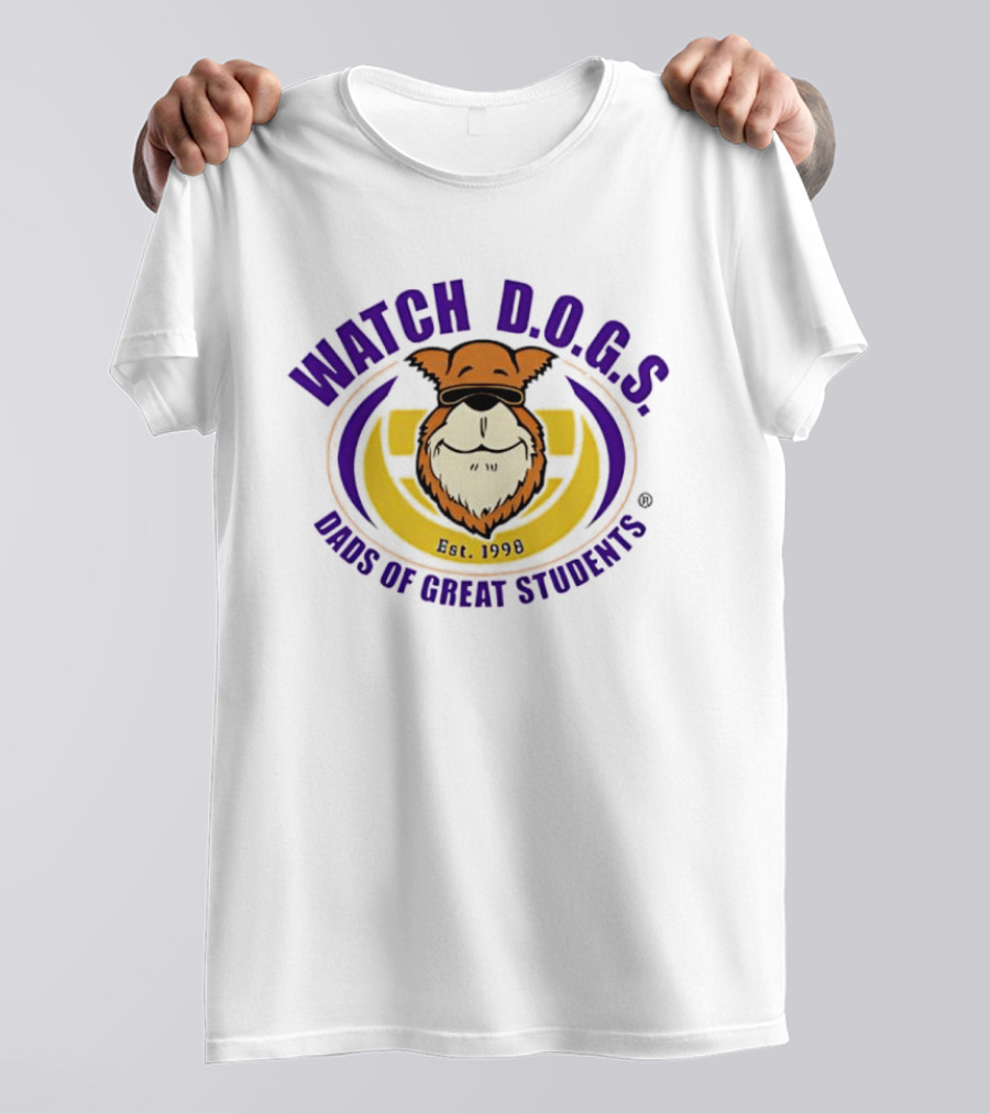D.O.G.S. Dads Of Great Students Est. 1998 T-Shirt