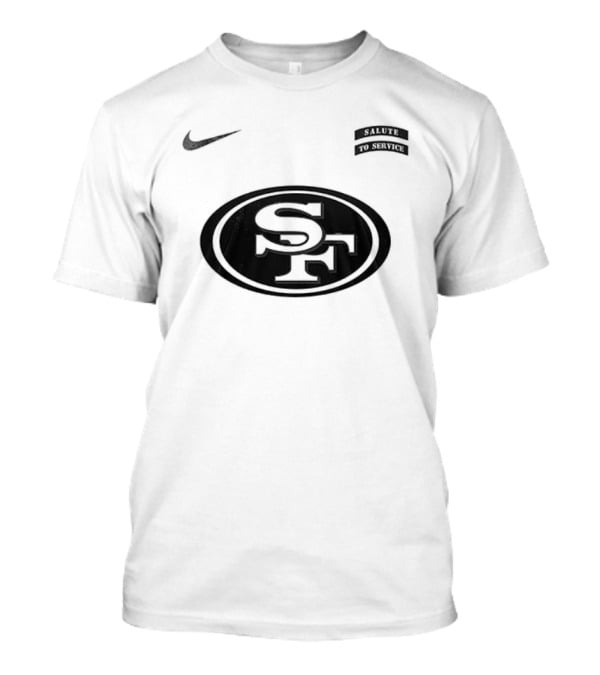 Nike San Francisco 49ers Salute To Service SF T-Shirt