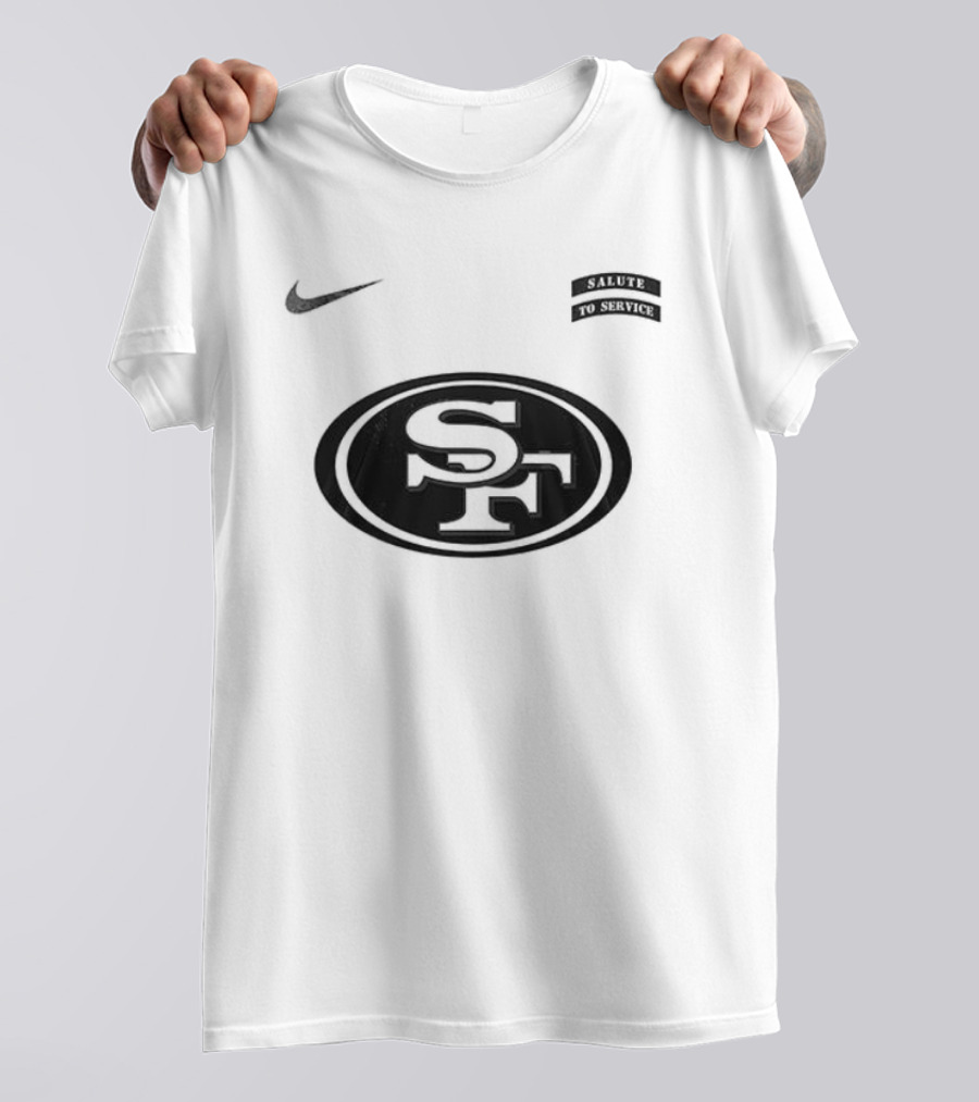 Nike San Francisco 49ers Salute To Service SF T-Shirt
