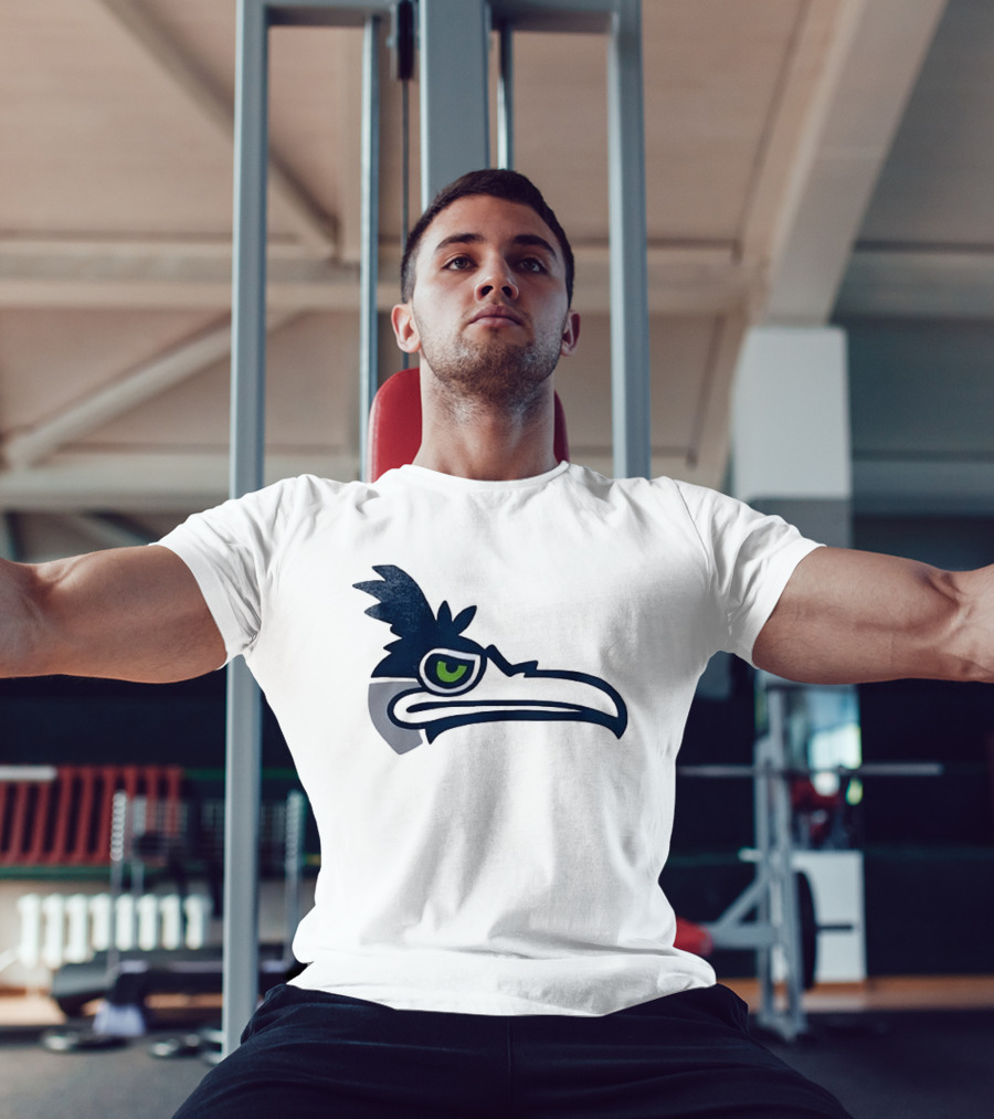 Seattle Seahawks Pokémon 30th Anniversary Older No Level Up T-Shirt