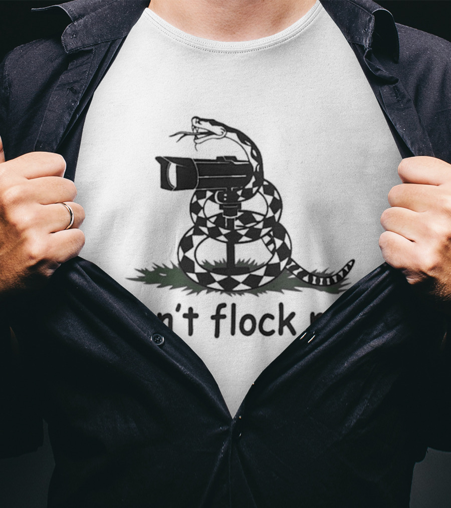 Snake Don't Flock Me Don't Tread On Me 2026 Coiled Gun T-Shirt