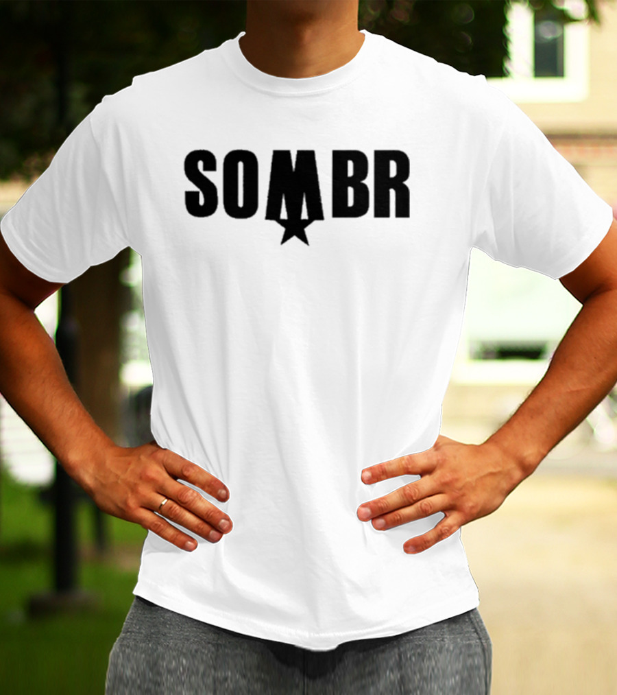 Sombr 2026 Star Icon Red Rocks Event T-Shirt