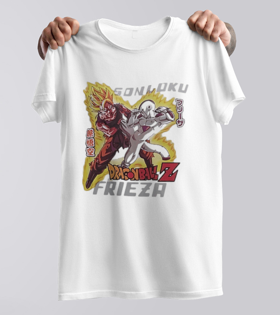Son Goku Frieza Dragon Ball Z Anime Showdown T-Shirt