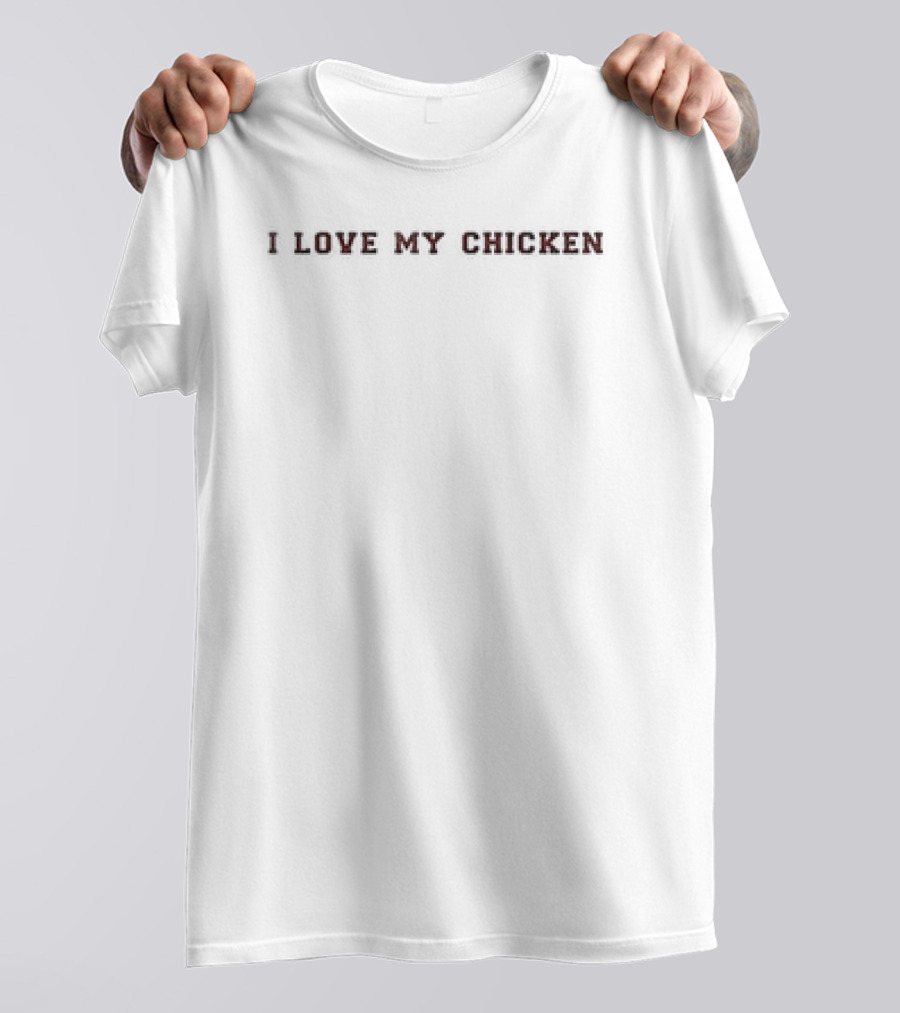 South Carolina Gamecocks Panic I Love My Chicken T-Shirt