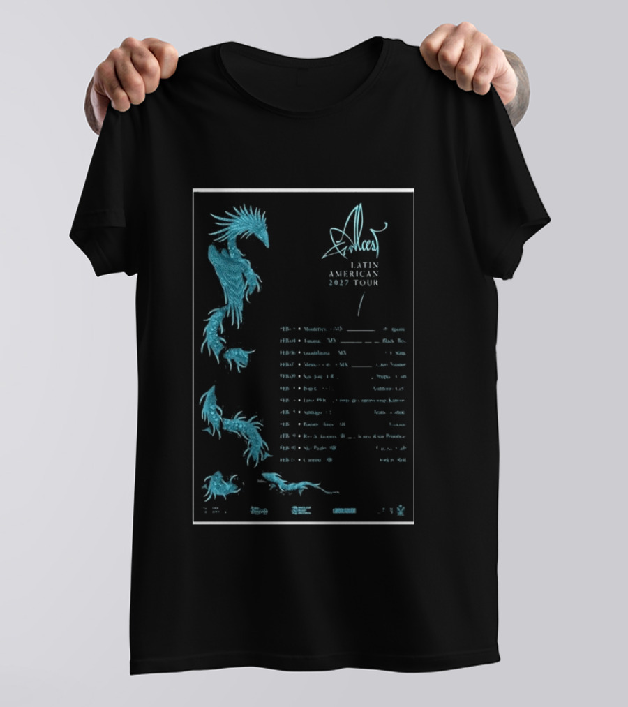 Alcest Latin American Tour 2027 Dates And Locations With Mythical Dragon T-Shirt