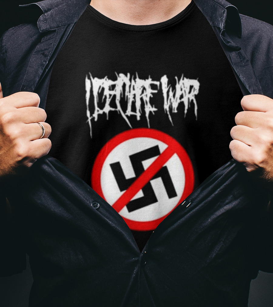 I Declare War Anti Nazi Symbol Graphic Merchnow Collection T-Shirt