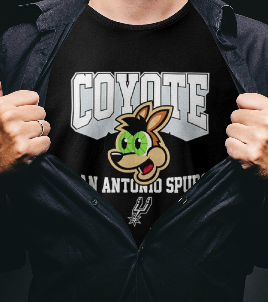 Coyote San Antonio Spurs Team T-Shirt