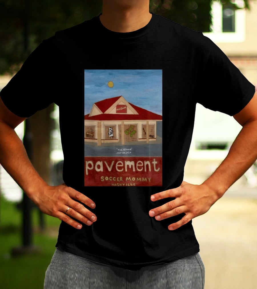 Pavement Soccer Mommy The Ryman Nashville July 28 2026 T-Shirt