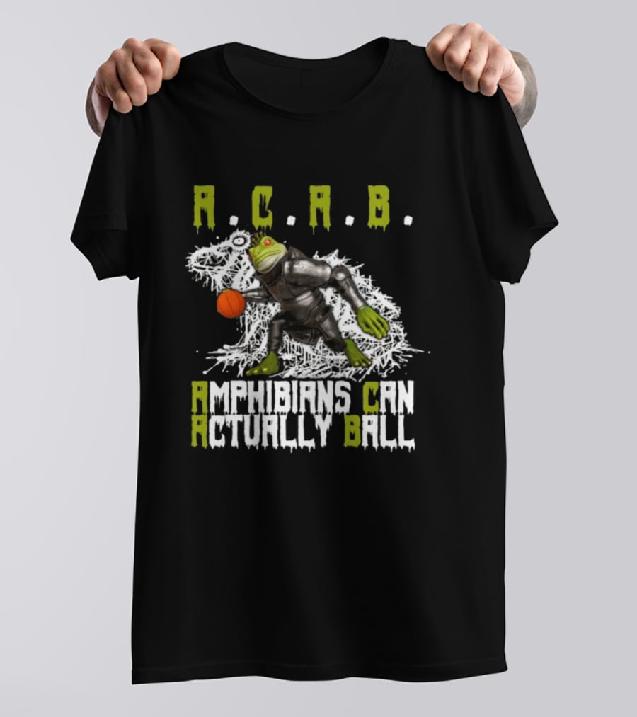 Firehouse 666 Store Acab Amphibians Can Actually Ball Frog Mallet T-Shirt