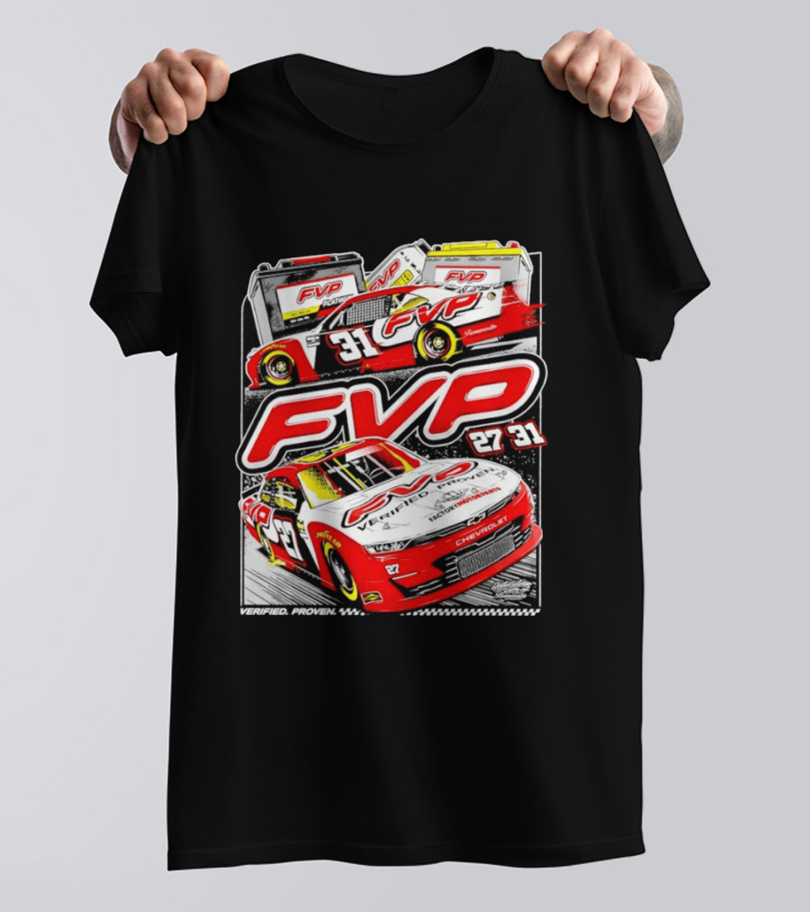 FVP Verified Proven Jordan Anderson Racing Chevrolet 27 31 T-Shirt