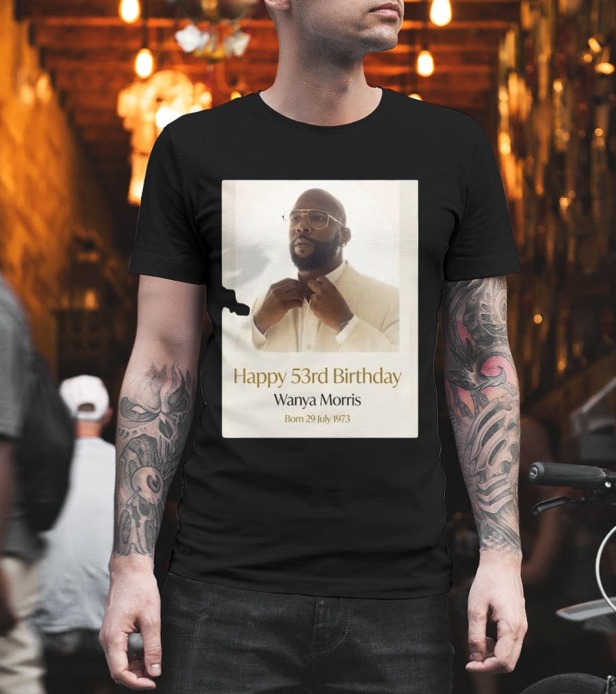 Happy 53rd Birthday Wanya Morris Born 29 July 1973 T-Shirt