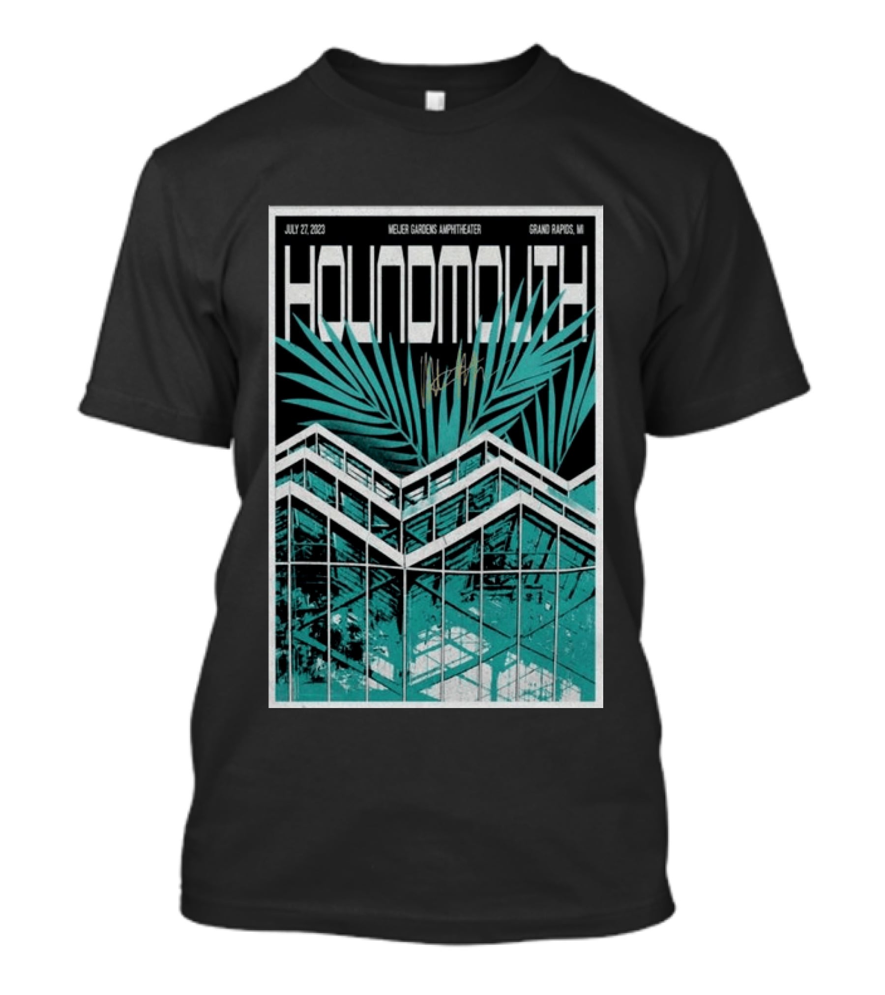 Houndmouth Meijer Gardens Amphitheater Grand Rapids July 27 2023 T-Shirt