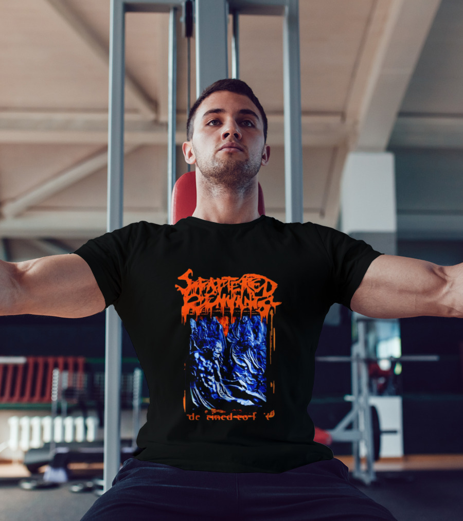 Scattered Remnants Destined To Fail Death Metal Album Cover T-Shirt