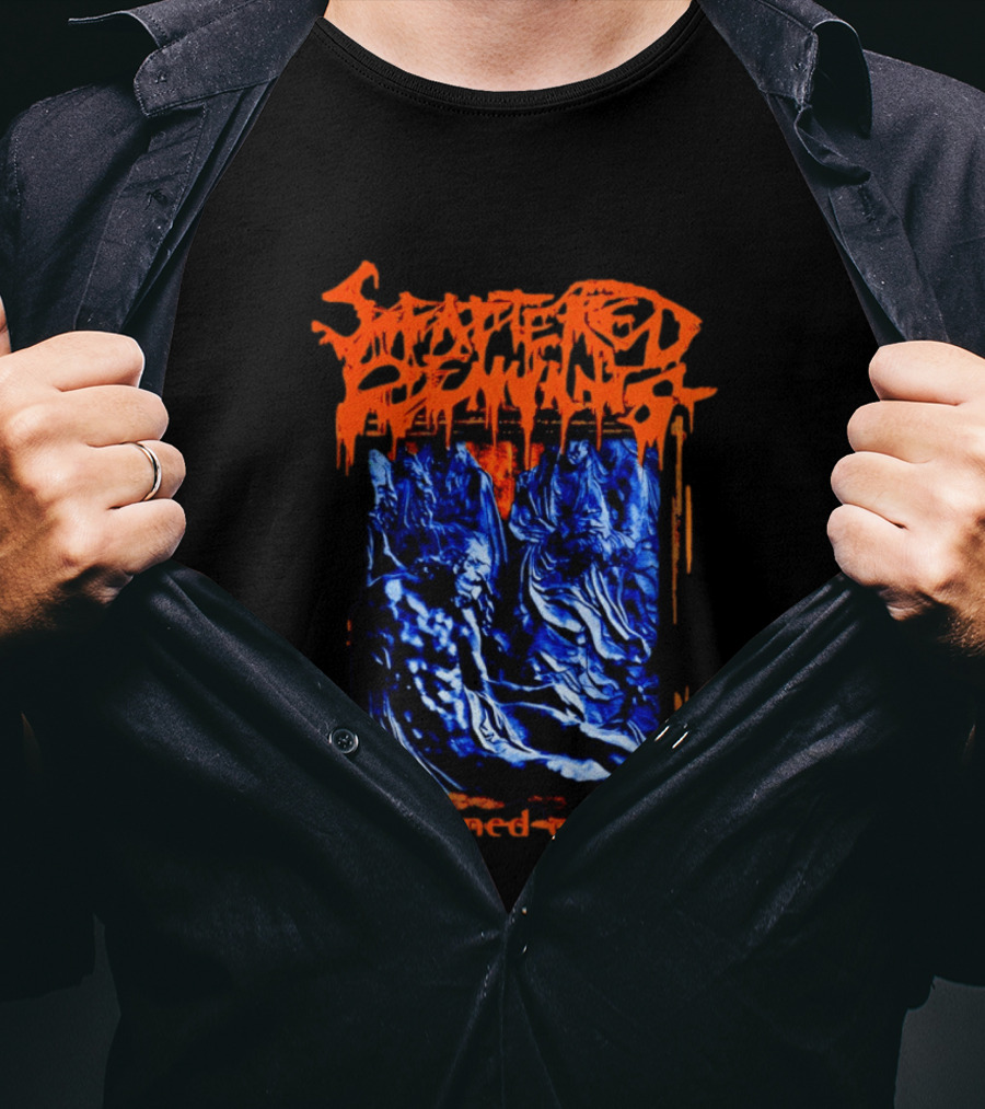 Scattered Remnants Destined To Fail Death Metal Album Cover T-Shirt