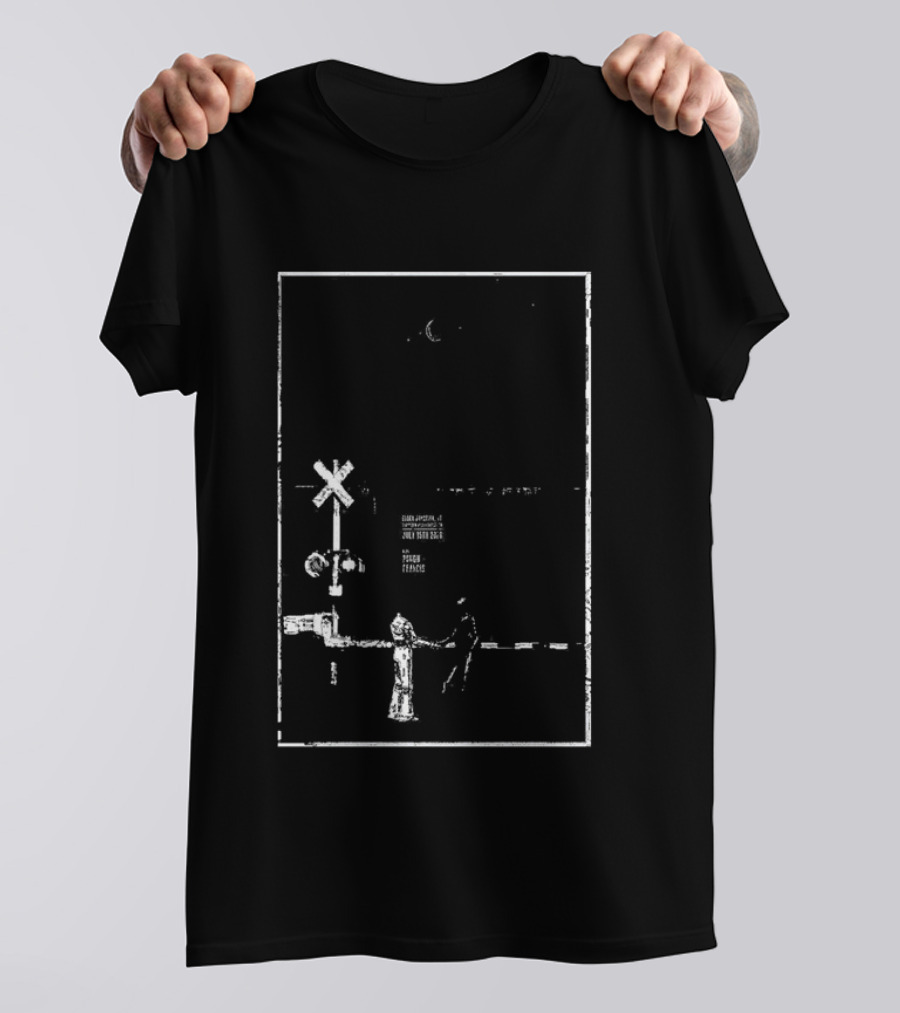 Jack White Essex Junction VT July 15 2026 Railroad Crossing Scene T-Shirt