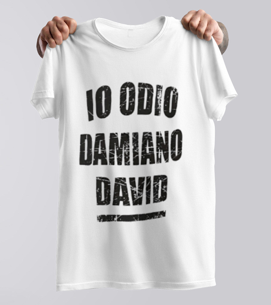 Trendy Io Odio Damiano David Emozione Ribelle Moda कूल T-Shirt
