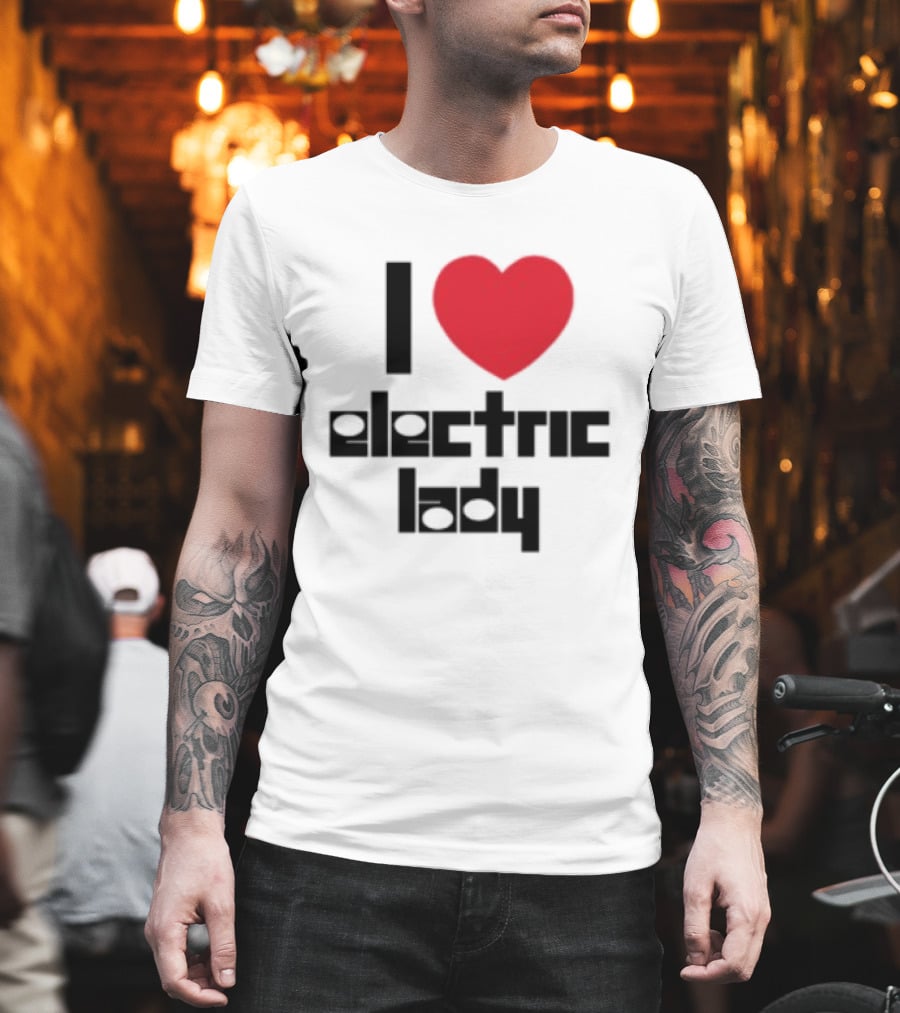 Electric Lady Studios Limited Release I Love Electric Lady T-Shirt