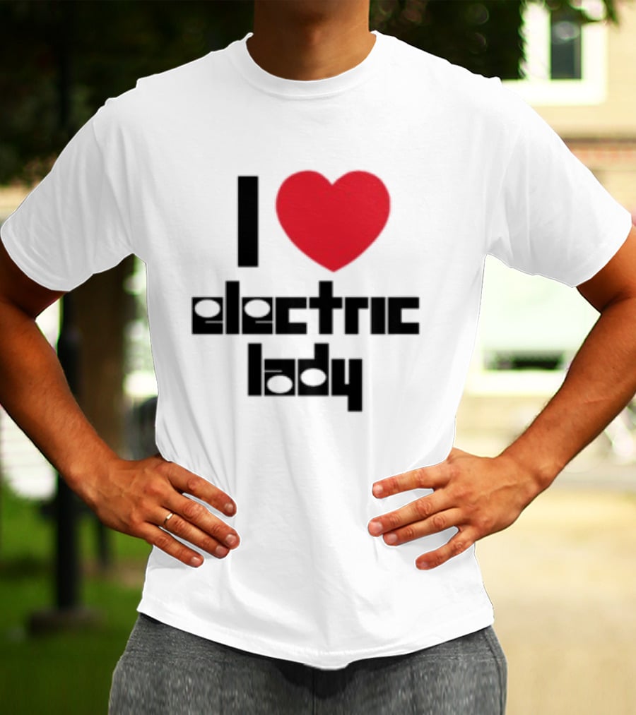 Electric Lady Studios Limited Release I Love Electric Lady T-Shirt
