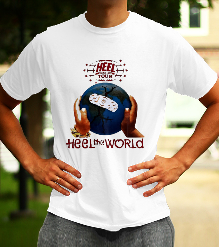 Westside Gunn Heel The World Tour Griselda Bandaged Earth And Hands T-Shirt