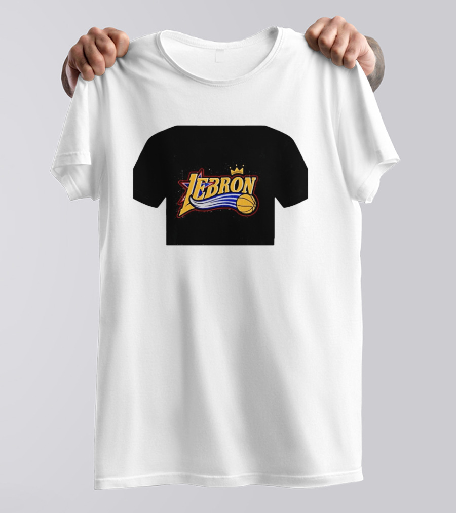 Lebron Crown Star Basketball Philly Sports T-Shirt