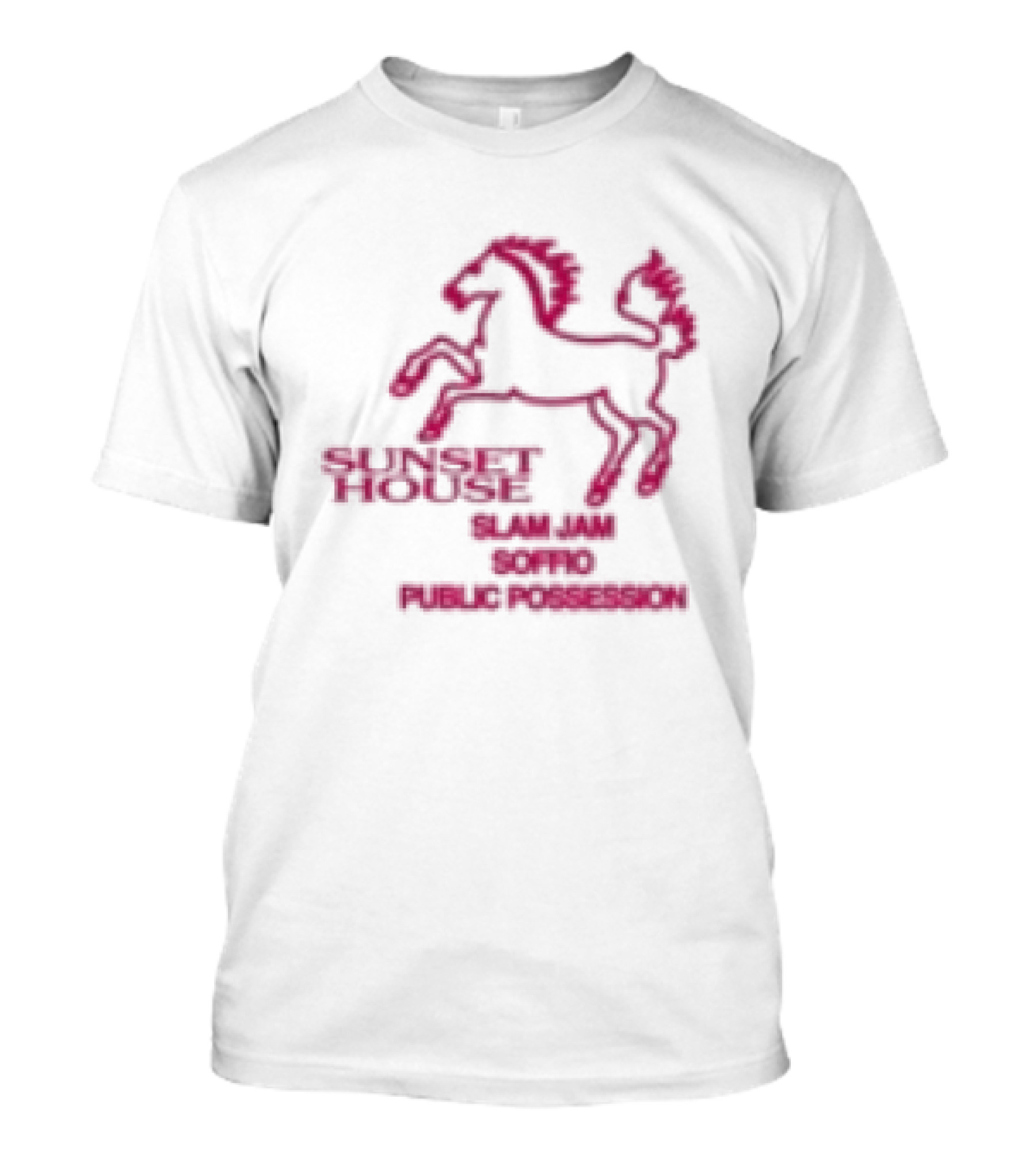 Public Possession Store Slam Jam Soffio Sunset House T-Shirt