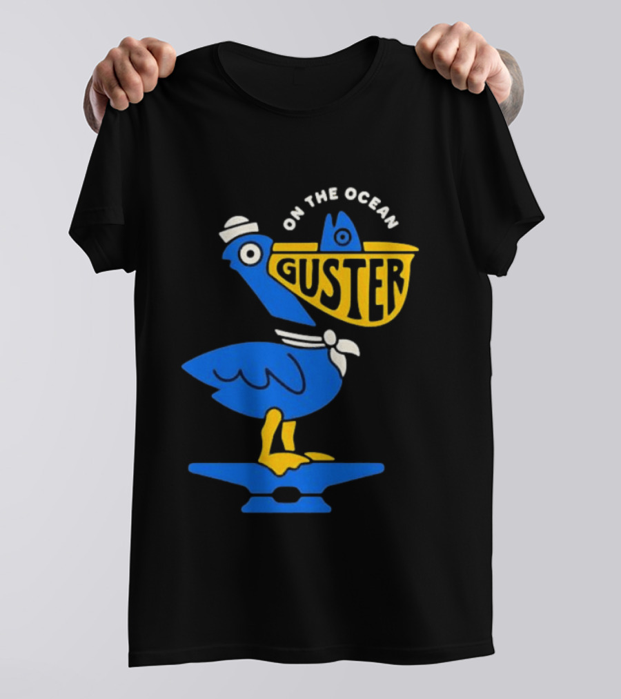 Guster On The Ocean 2026 Tour Pelican Sailor T-Shirt