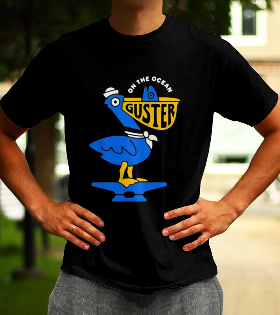 Guster On The Ocean 2026 Tour Pelican Sailor T-Shirt