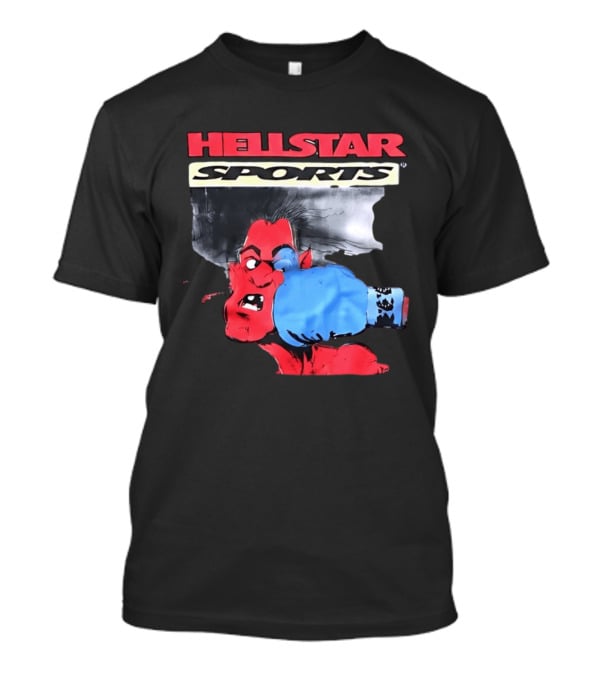 Hellstar Sports Boxing Comic Urban Streetwear T-Shirt