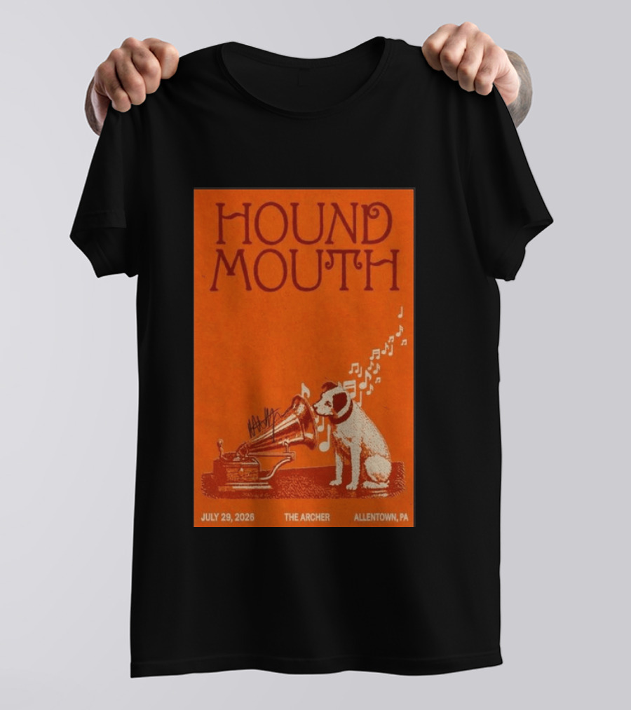 Houndmouth Allentown Pennsylvania Concert July 29 2026 The Archer T-Shirt