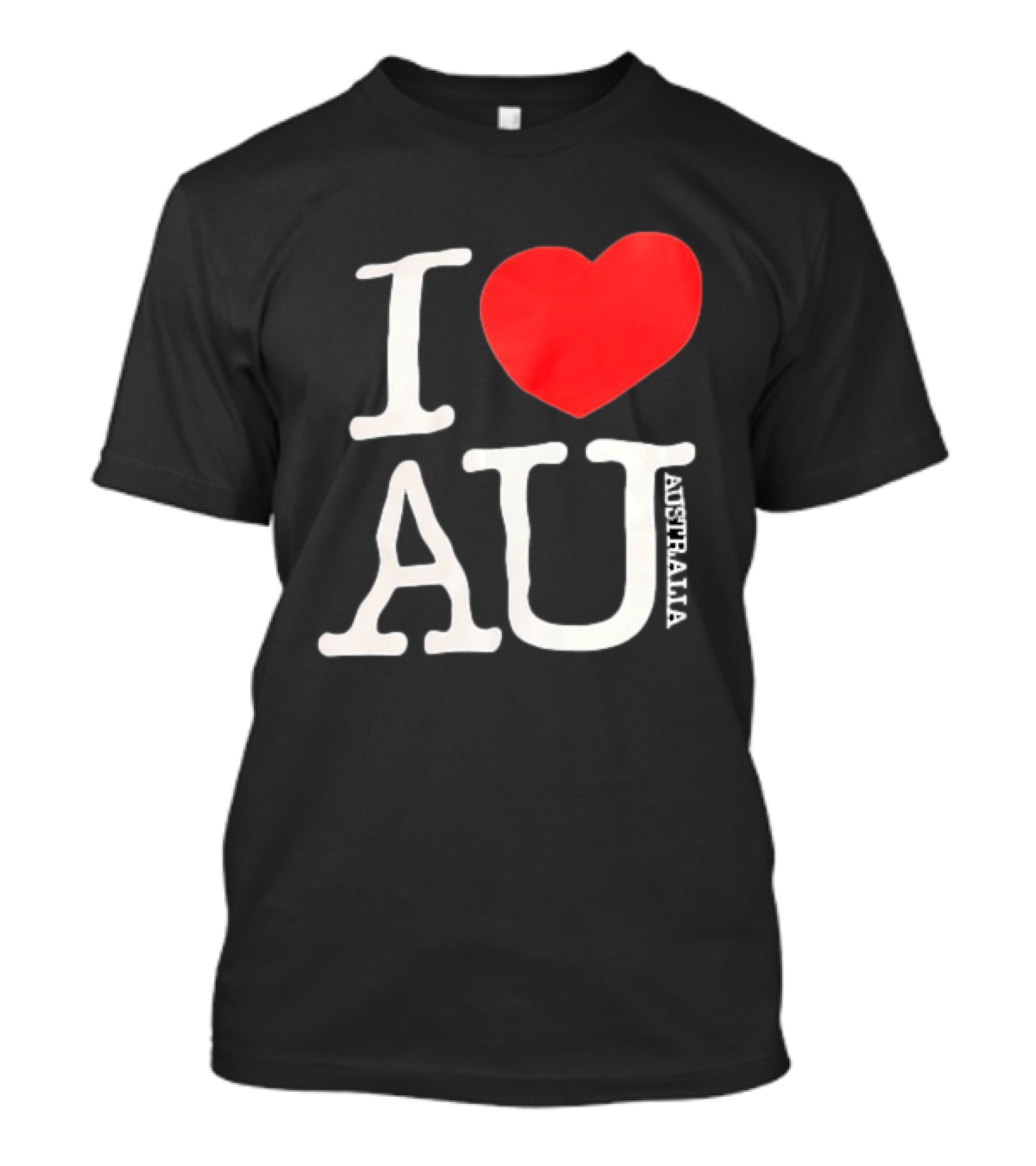 I Love AU Heart Australia Souvenir T-Shirt