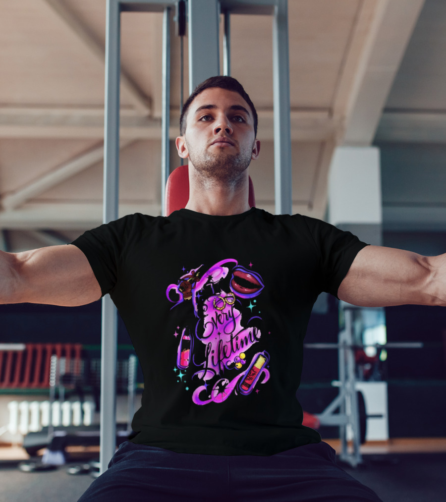In Every Lifetime Hustle Lip Glo Airbrush T-Shirt