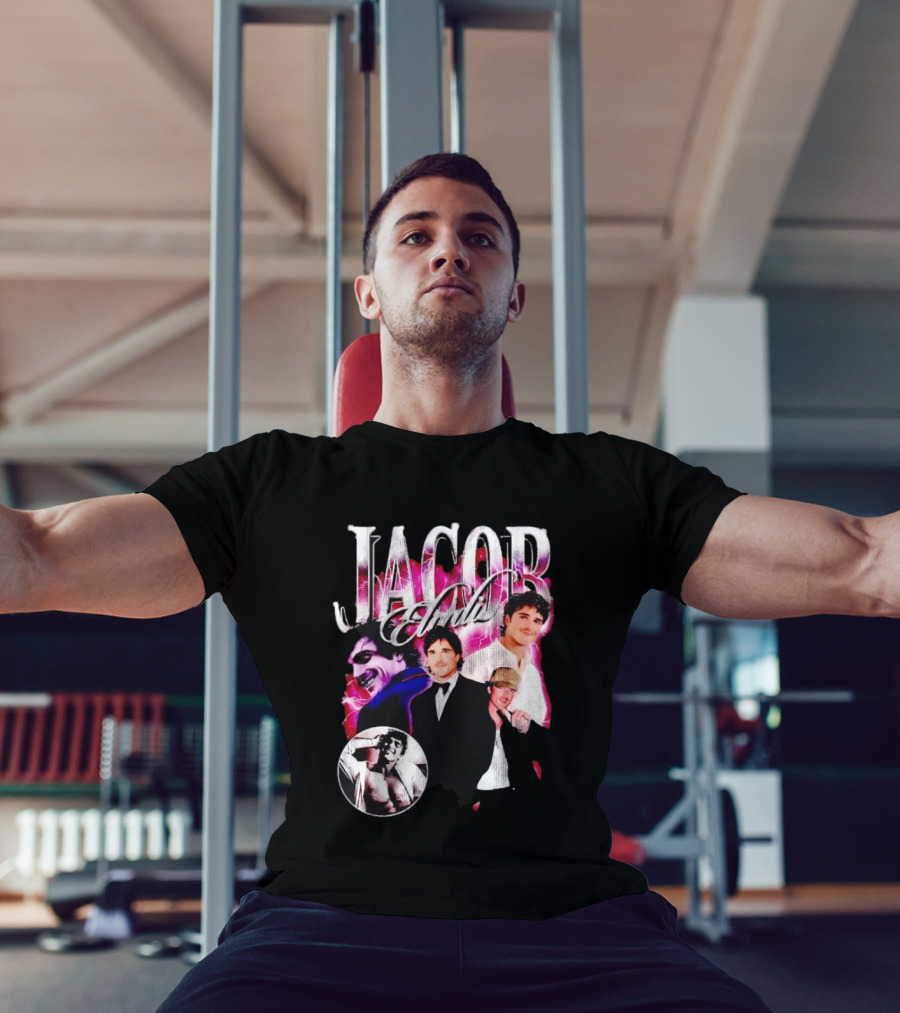 Jacob Elordi Collage Joker Suit Hat Aesthetic T-Shirt