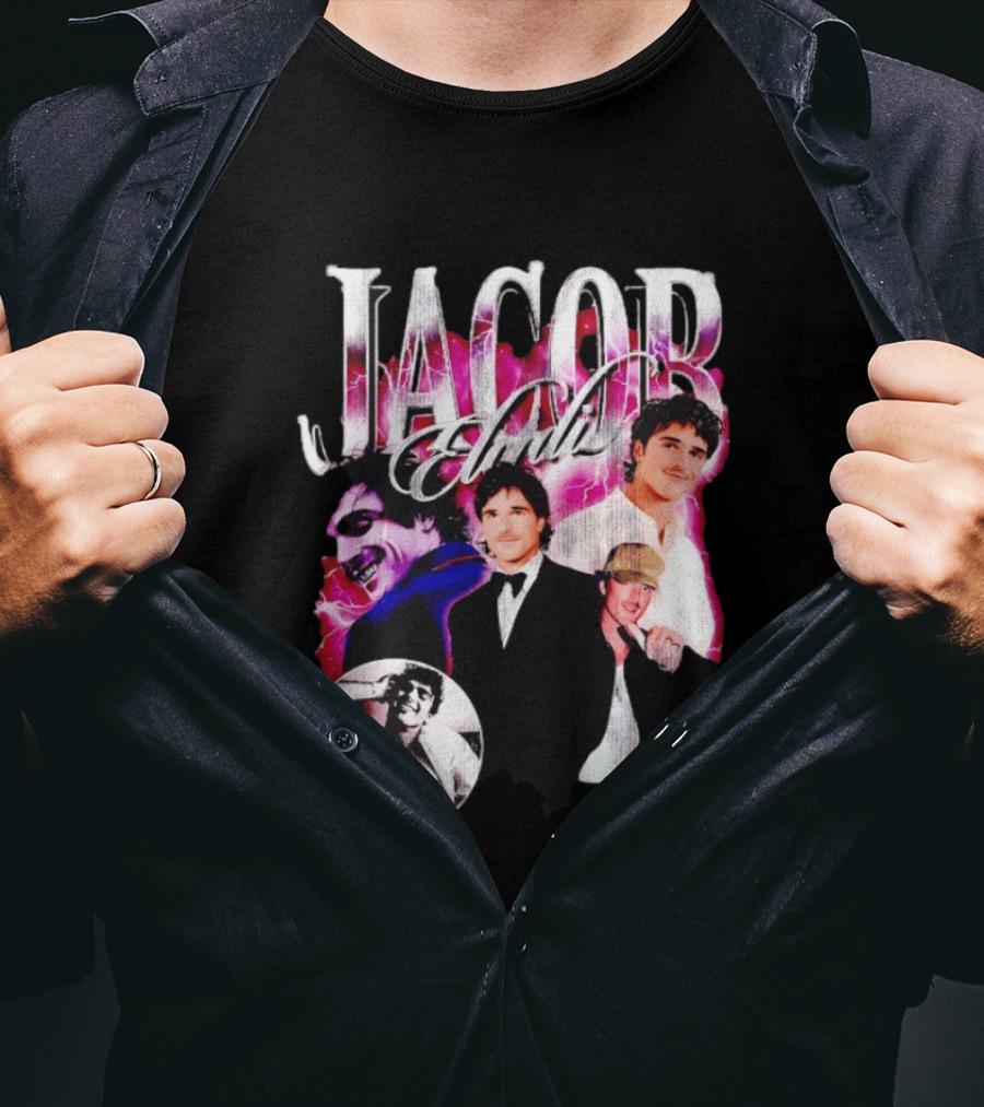 Jacob Elordi Collage Joker Suit Hat Aesthetic T-Shirt