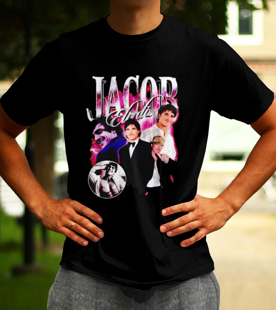 Jacob Elordi Collage Joker Suit Hat Aesthetic T-Shirt
