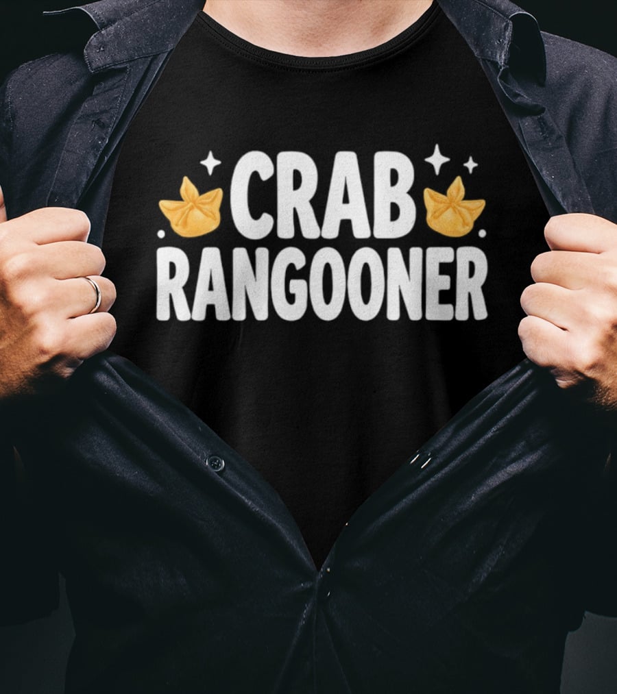 Crab Rangooner Chinese Food Appetizer Fun Novelty T-Shirt