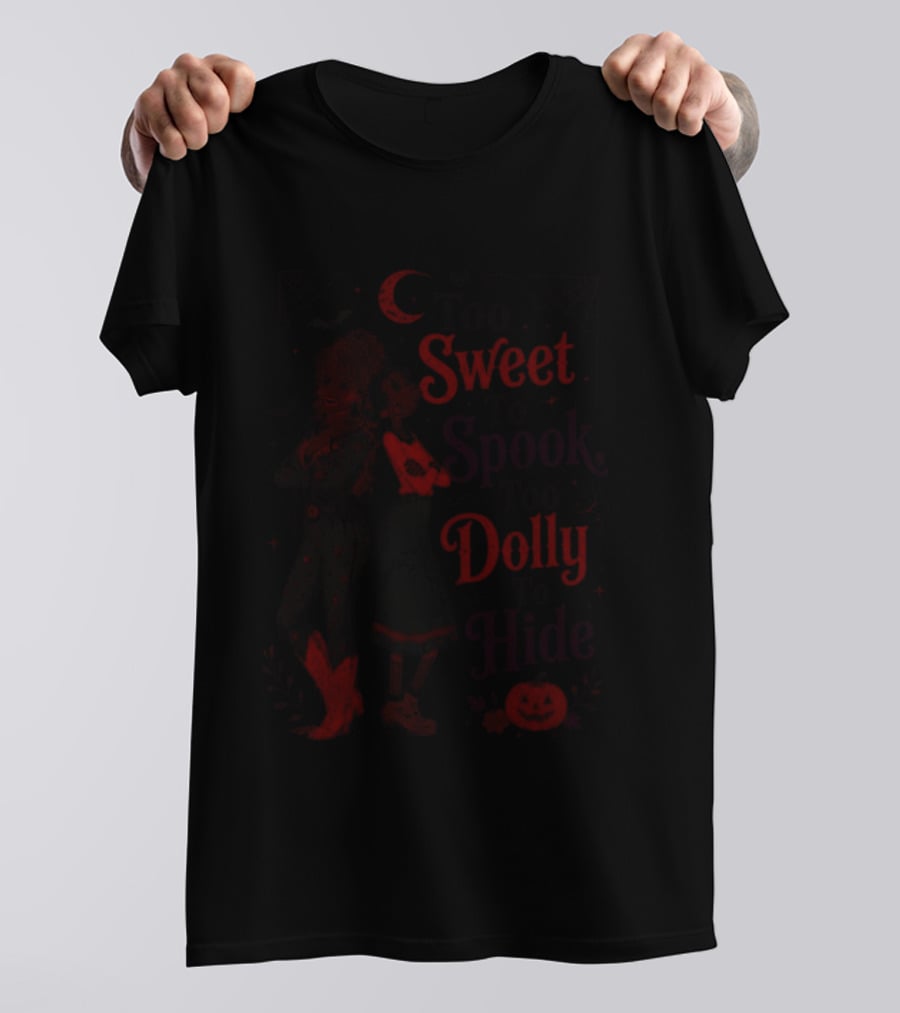 Too Sweet To Spook Too Dolly To Hide With Olive Oyl Halloween T-Shirt
