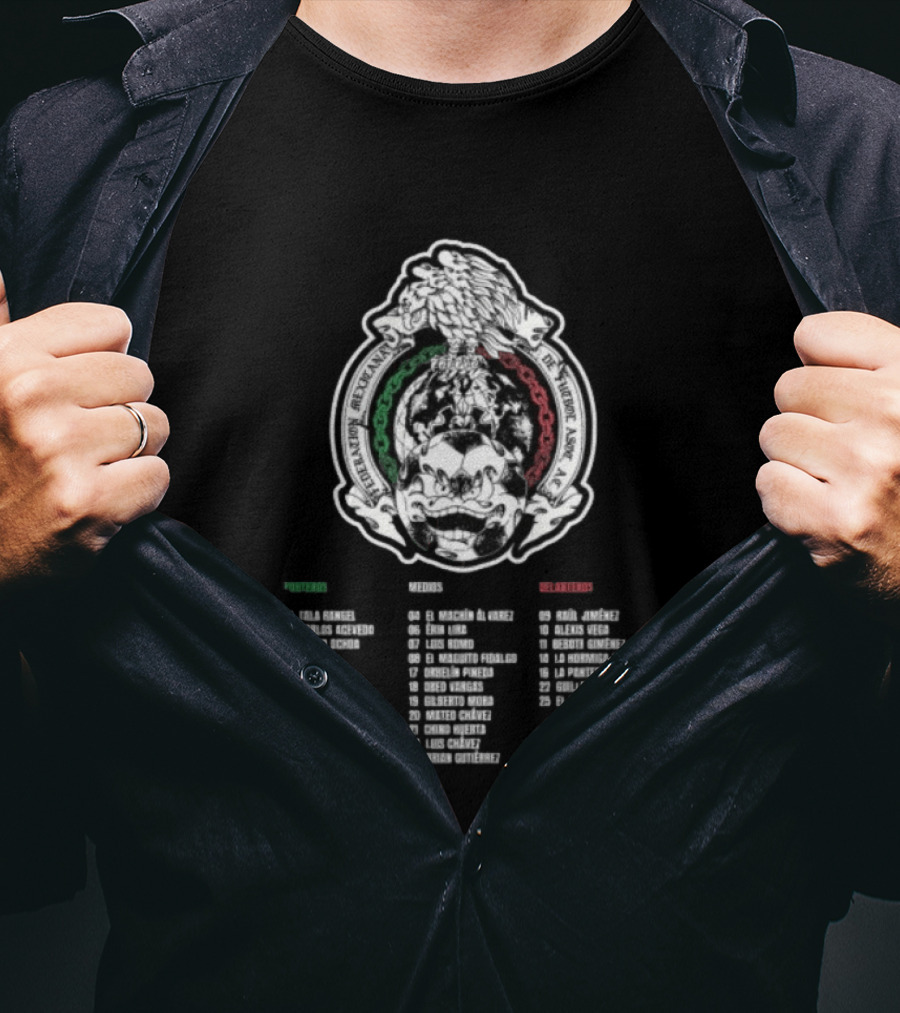 Stealfist Mexicana Azteca De Xipe Totec Asoc Mex 2026 T-Shirt