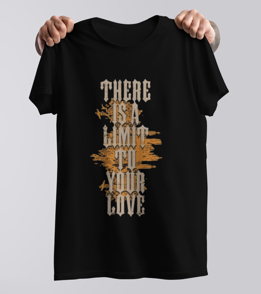 Milestone Store The Amity Affliction There Is A Limit To Your Love Swan Dive Black T-Shirt
