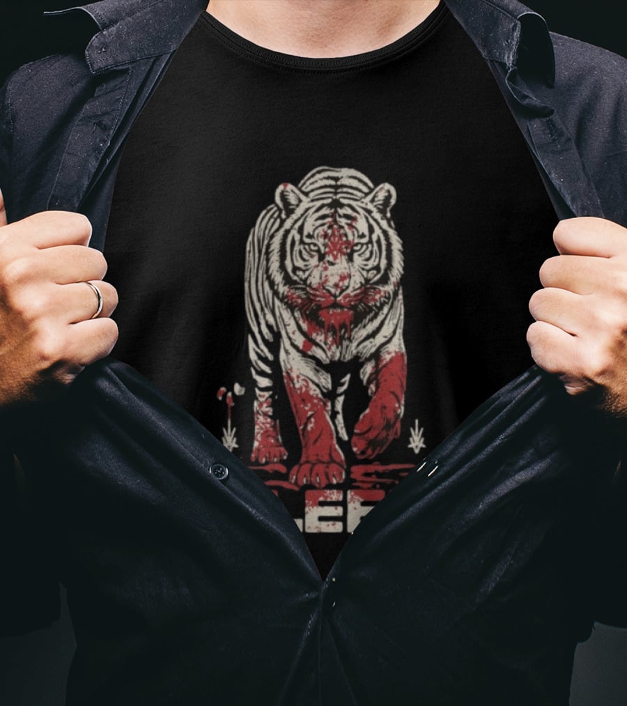 Milestone Store The Amity Affliction White Tiger Blood Bleed T-Shirt