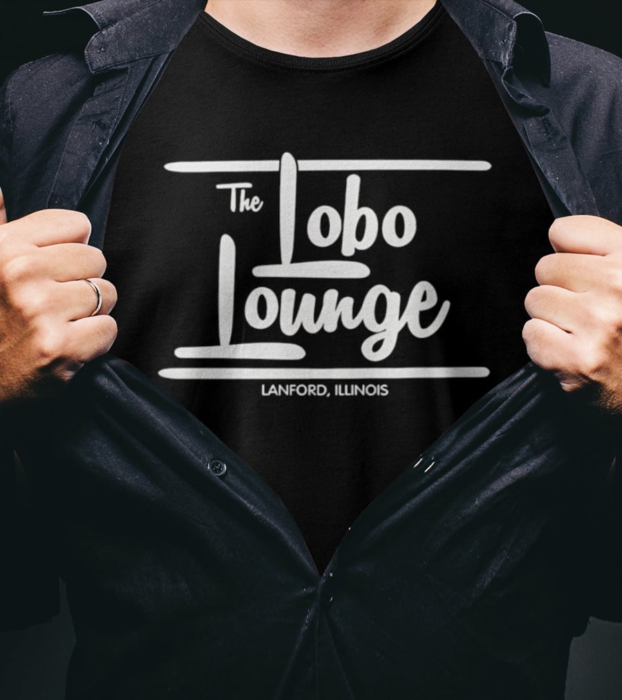 The Lobo Lounge Lanford Illinois TV Show Roseanne T-Shirt