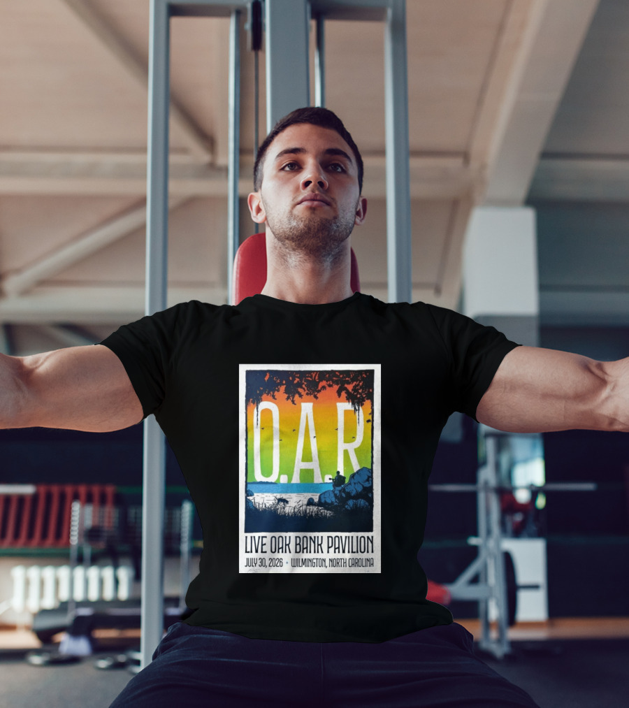 O.A.R. Live Oak Bank Pavilion July 30 2026 Wilmington North Carolina T-Shirt