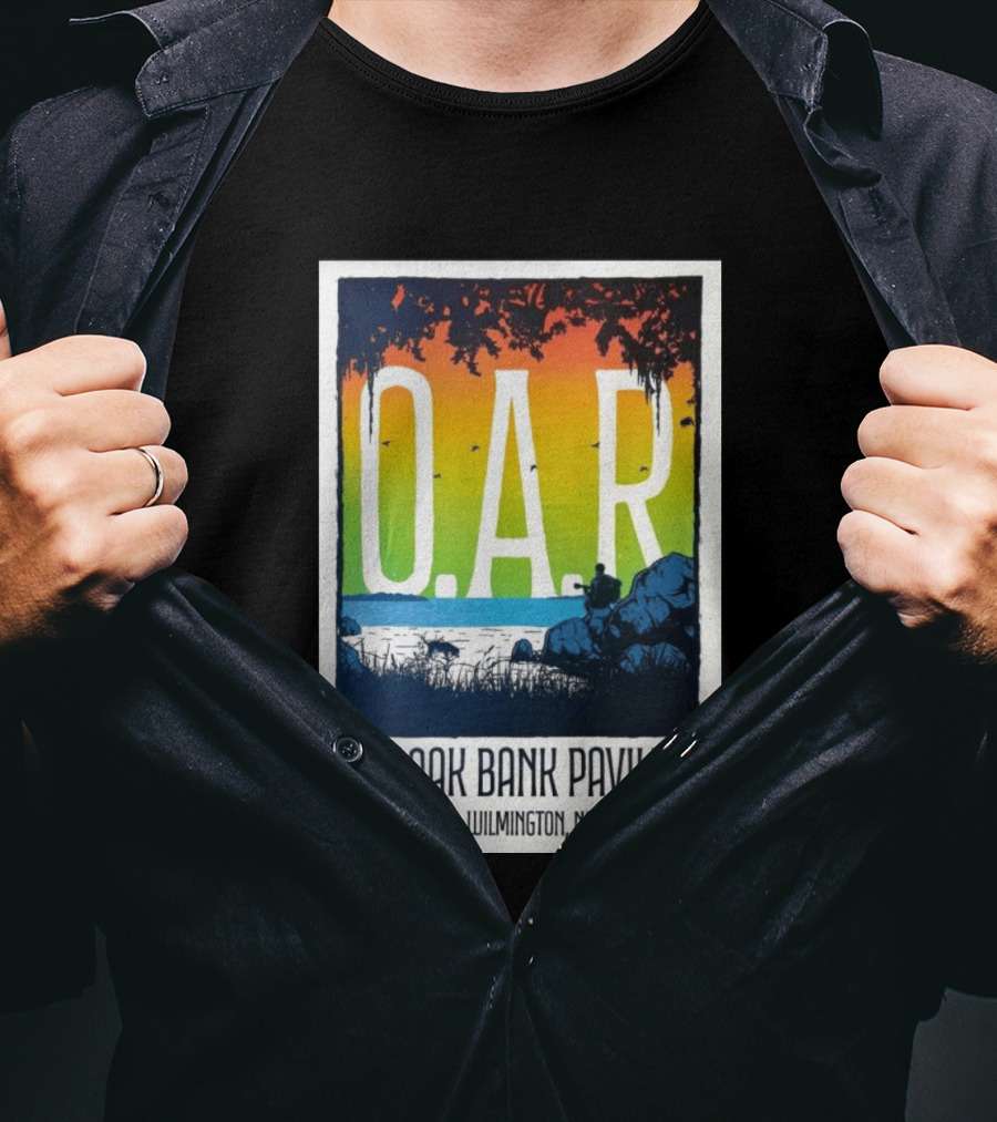 O.A.R. Live Oak Bank Pavilion July 30 2026 Wilmington North Carolina T-Shirt