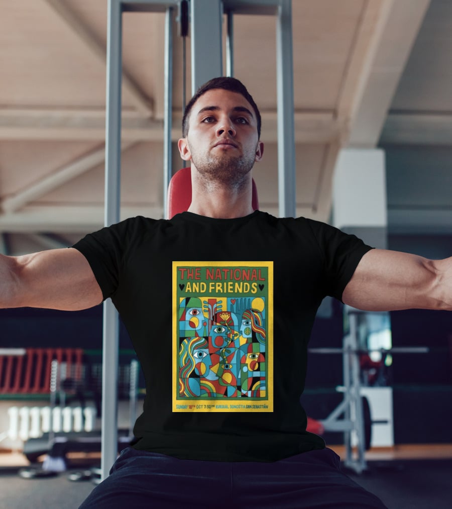 The National And Friends San Sebastián Concert October 18 Kursaal Donostia T-Shirt